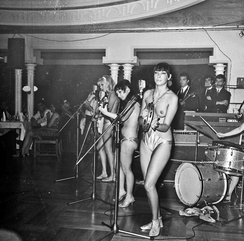 professorssite:The Ladybirds, a topless band from the ate 1960′s & early 70′s.  