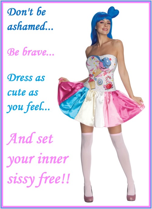 sissybabydollchristie:   Have a fabulous time tonight sissy lovies! Don’t be afraid to let your sissy princess out any day of the year, not just Halloween! ^-^ xℴxℴ･ﾟ:*✧  