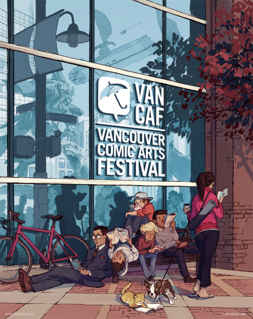 tonycliff:On May 24th and 25th, I’ll be at the Vancouver Comic Arts Festival! I was also lucky enoug