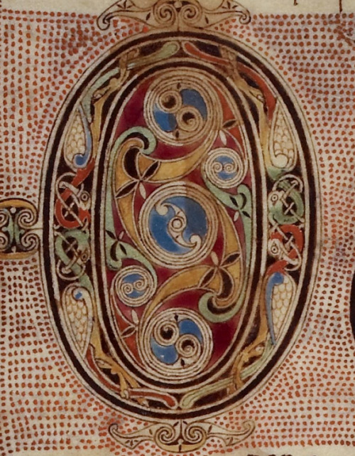 artofthedarkages:3r, Gospels, Cotton MS Nero D IV, British Library