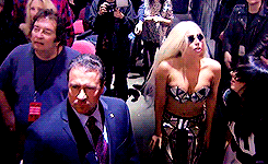 hyelim:    Gaga dancing at The Rolling Stones concert (x)   