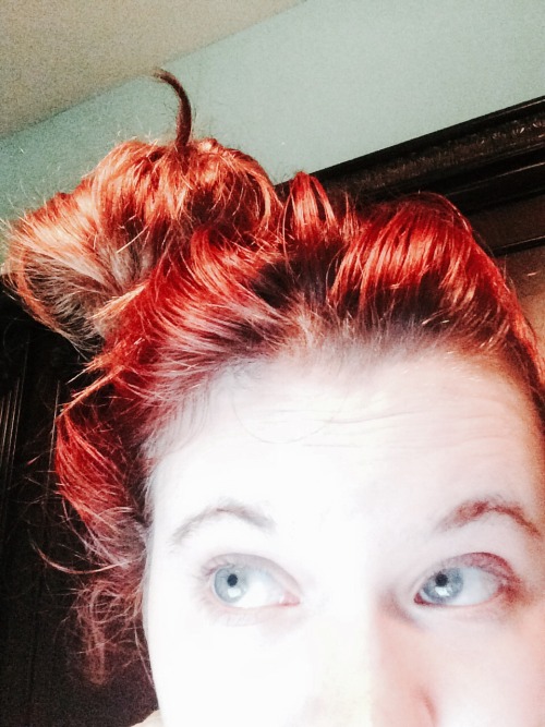 Porn Messy bun to represent my messy life photos