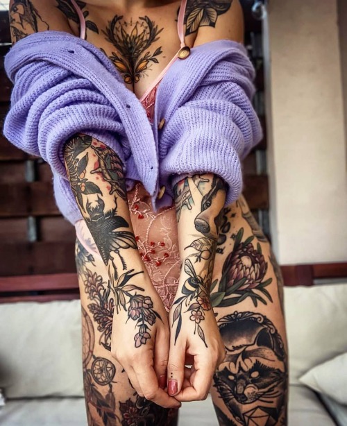 worldtattoogallery:  Inked girl © jule.popule .  .  follow &gt;&gt;&gt; @worldtattoogallery follow &gt;&gt;&gt; @worldtattoogallery #world_tattoo_gallery #worldtattoogallery . . #tattooink #tattooing #tetovanie #tetovani #tetoviranje #tatuointi #tatouage