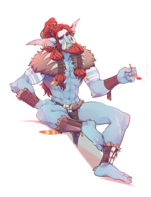 winterwendig0:My troll babe  Done by @shoguru ♥️     ❌ You’re Not allowed to use this character or this art so Please respect that! Please do not trace, recolour, or claim this image! Reposts with permission only! ❌ 