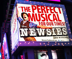 jeremyjordans:happy 1 year on broadway Newsies!!!!