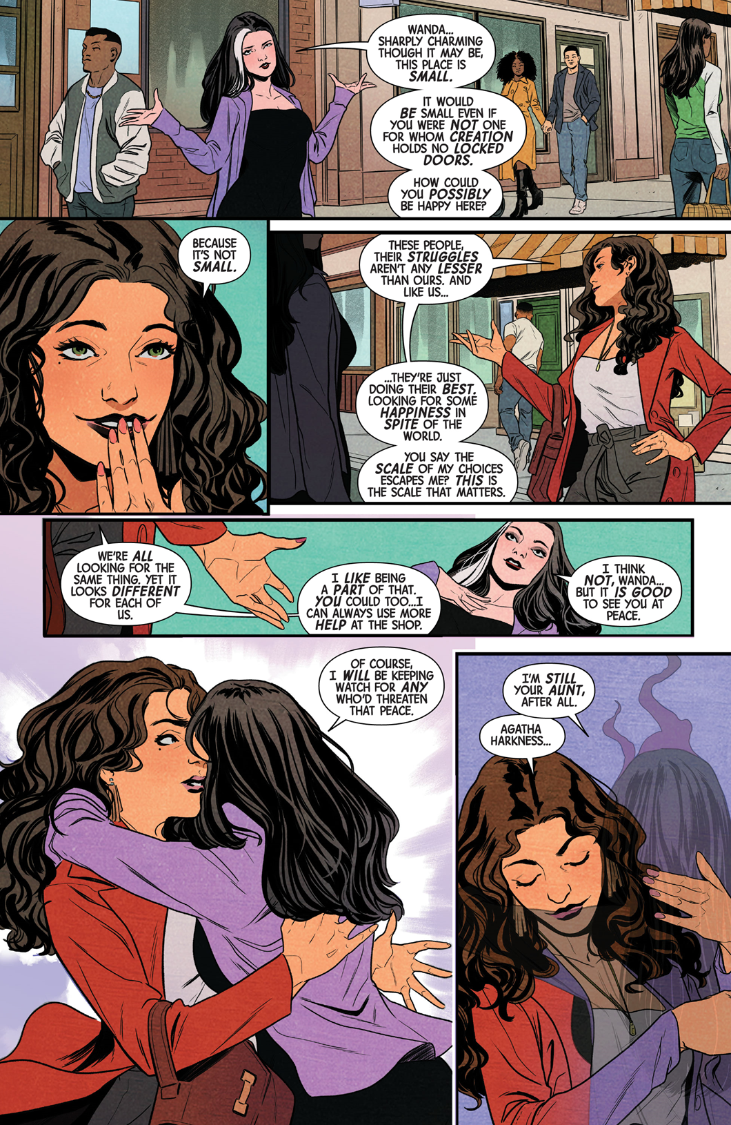 A blog dedicated to all your favorite moments — Scarlet Witch #8 (2023)  written by Steve