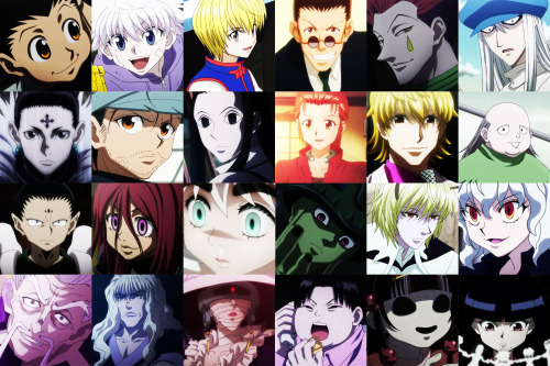 paristanhill: The Characters of Hunter x Hunter