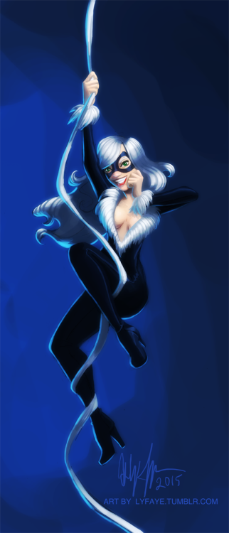 lyfaye:I haven’t updated in forever, but here’s Black Cat!