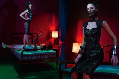 Cris Herrmann &amp; Kamila Hansen by Gui Paganini for Elle Brazil May 2013