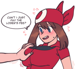 Haczeynsfw:  I Wonder If The Losing Fee In Pokemon Is Legally Binding Or If It Works