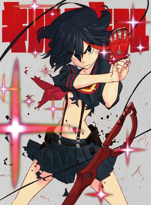 as-warm-as-choco:  KILL la KILL BD (Vol.1-6) Covers by Sushio (すしお). Finally an illustration of Hoka Inumuta and Nonon Jakuzure ! Thank you !  