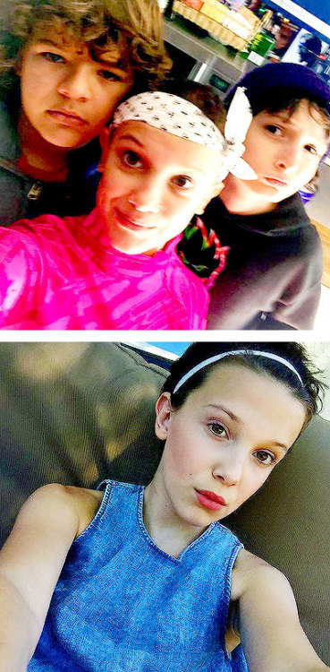 lanatcondor:Millie Bobby Brown + Instagram