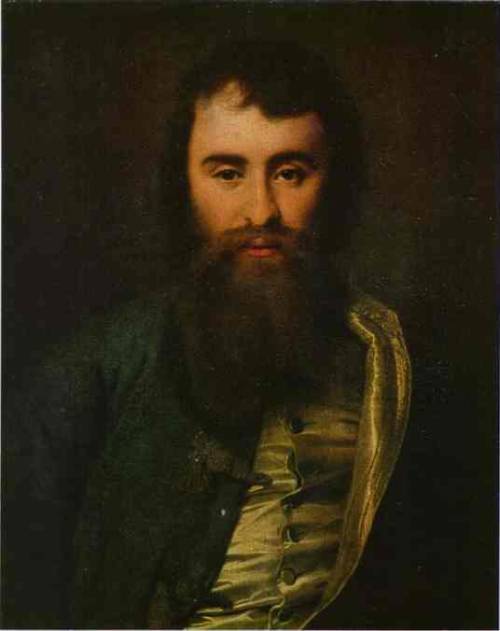 Portrait of A. I. Borisov, 1788, Dmitry LevitzkyMedium: oil,canvas