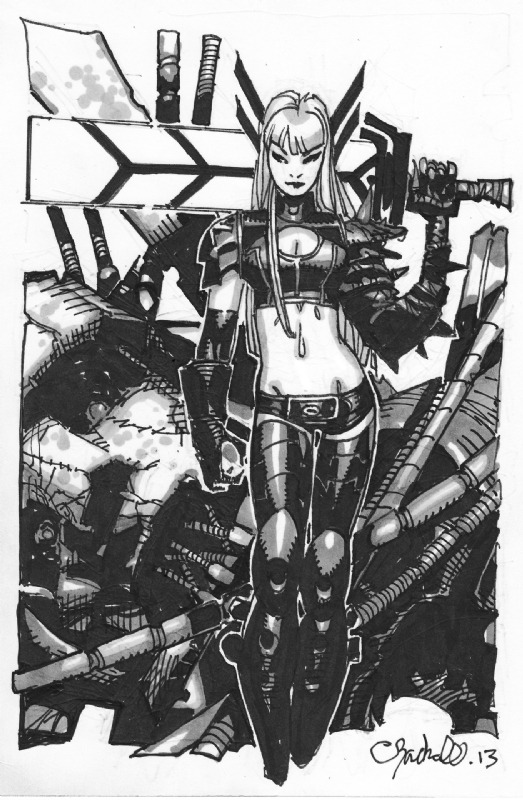 comicbookwomen:  Chris Bachalo 