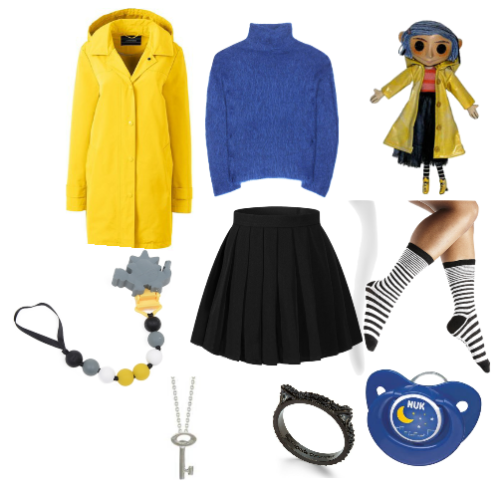 Coraline Themed Little Girl! (Requested by @missprongsie)