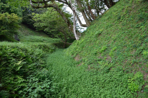 続日本100名城　鳥越城跡加賀一向一揆の指導者鈴木出羽守が城主で1580年に織田信長の軍勢に敗れ落城。翌年一揆勢が奪還するも、更に翌年織田信長配下の佐久間盛政が一揆を制圧し戦乱は終息されたそう。