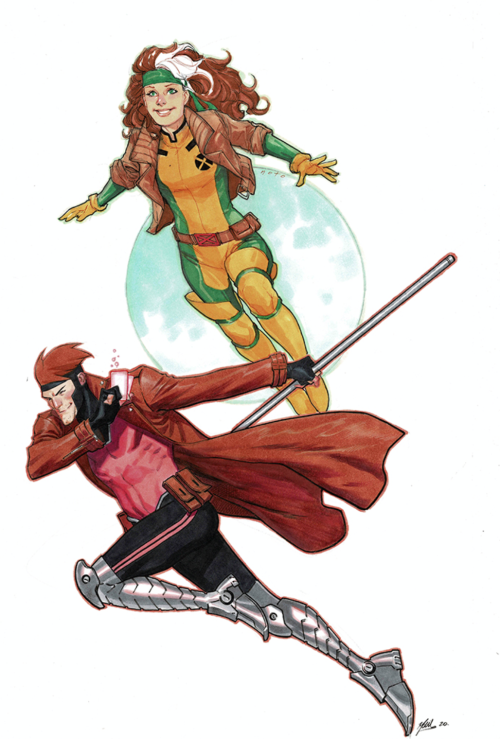 bear1na:Rogue by Phil Noto and Gambit by Jorge Molina (for Hero Initiative and BINC Foundation aucti