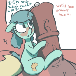 She’s not that small to normal stallions.