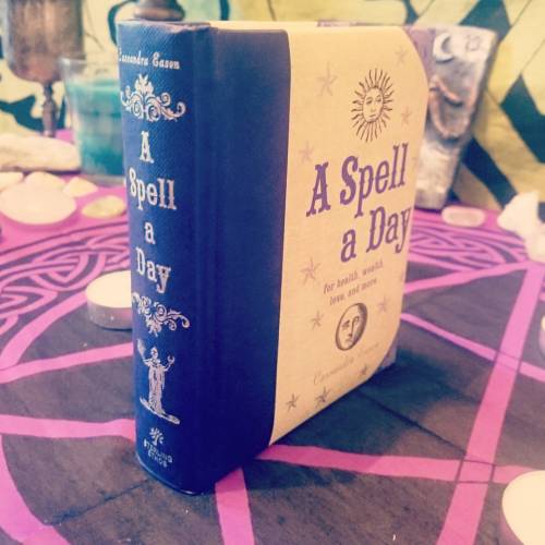 Got this beautiful spell book today!