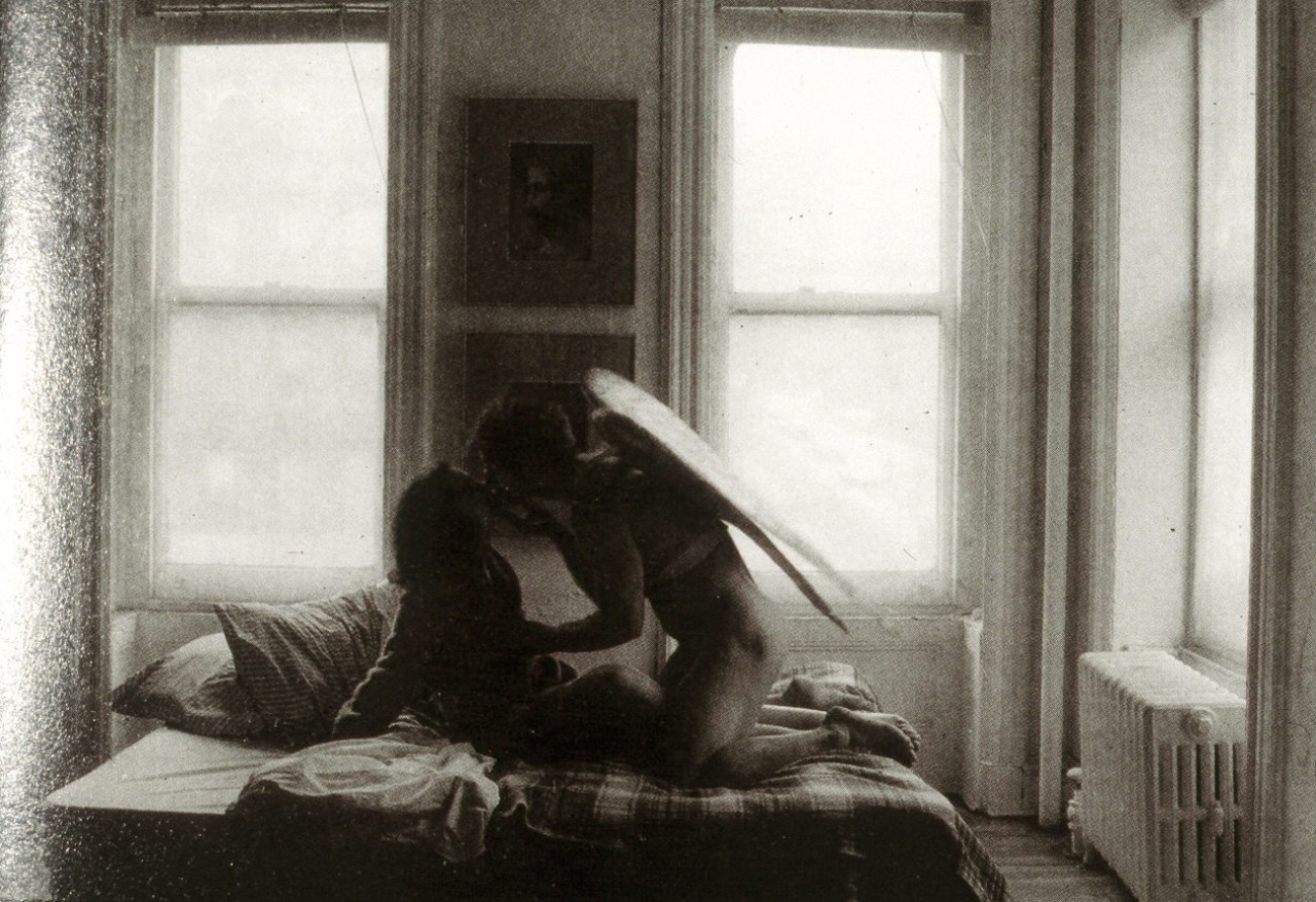 haughtyspirit:  arpeggia:  Duane Michals - The Fallen Angel, 1968 See more Duane
