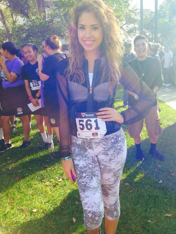 villegas-news:  1027KIISFM: @JASMINEVILLEGAS looking gorgeous at the #MilesOfMusic5k