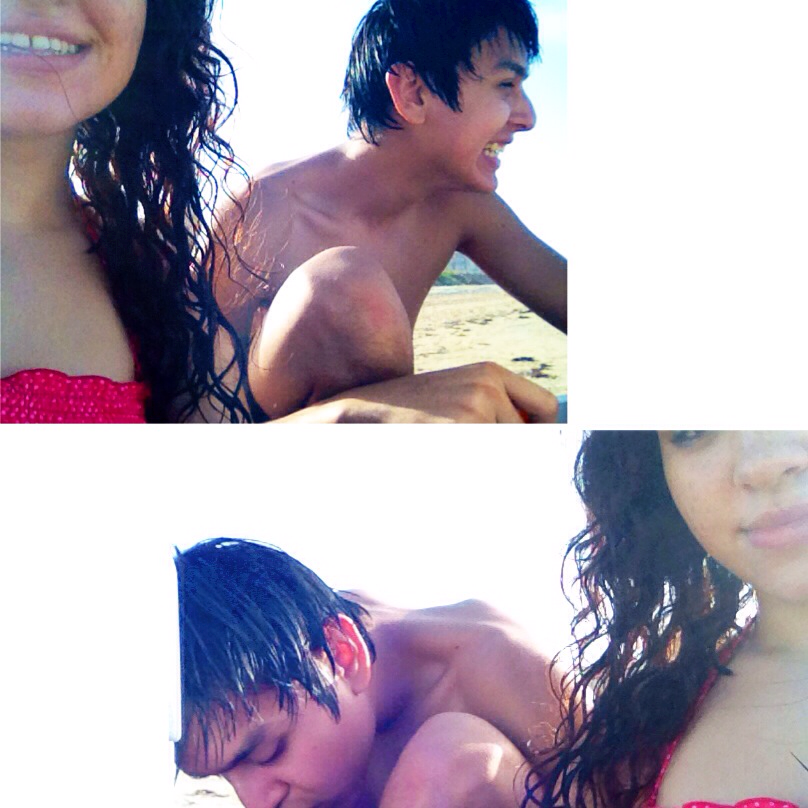 day and night on my birthday with L💘 the other day