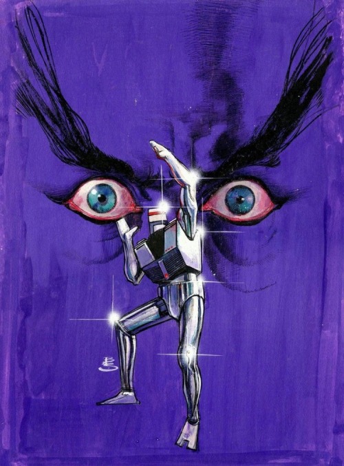 Cover art by Bill Sienkiewicz for ROM SPACEKNIGHT #53 (April 1984).