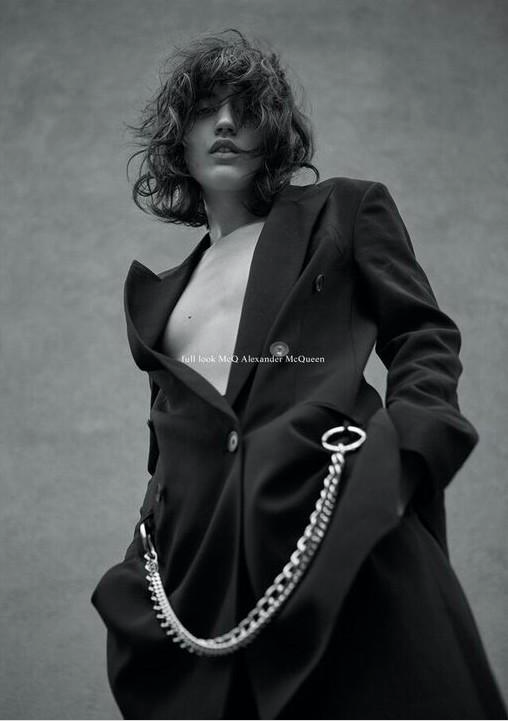heroesmodels:  Sofia Fanego Centrefold Magazine Cover &amp; Spread  Photography:
