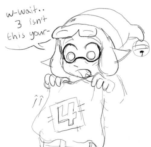 Seasons Greetings From Squidbeak Splatoon! Also 4 Gets A Special Gift :)