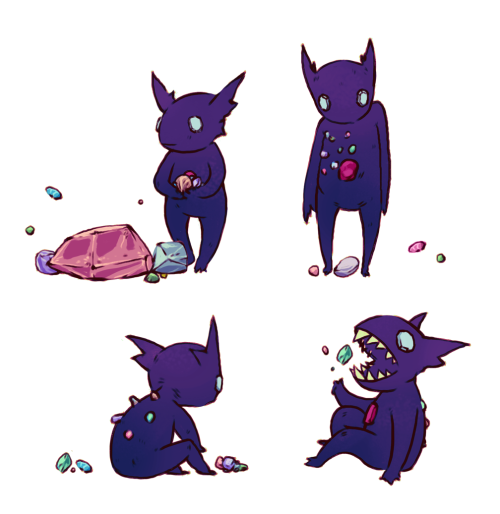ludicneeds:  Sableye is my favorite 