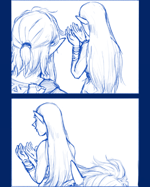 Might Fuck Around And Start Posting On Tumblr Again (starting With A Sad Botw Comic I Made A While Back
