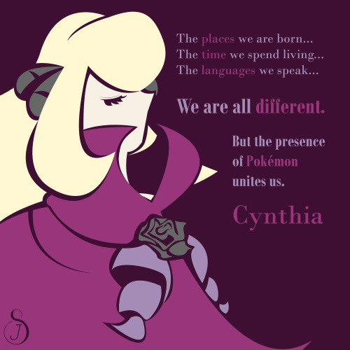 Having some fun with some quotes. In her Best Wishes champion robe we have Cynthia with one of my al