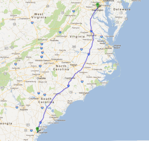 driving to georgia tomorrow. excited about it. 