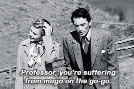 genekellys:GREGORY PECK in SPELLBOUND dir. Alfred Hitchcock