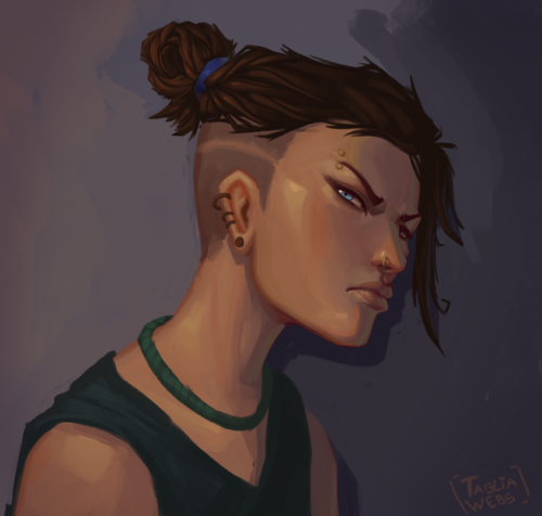 tagliawebs:Beauregard portrait. Trying to post things more often, again… I don’t know, san andreas m