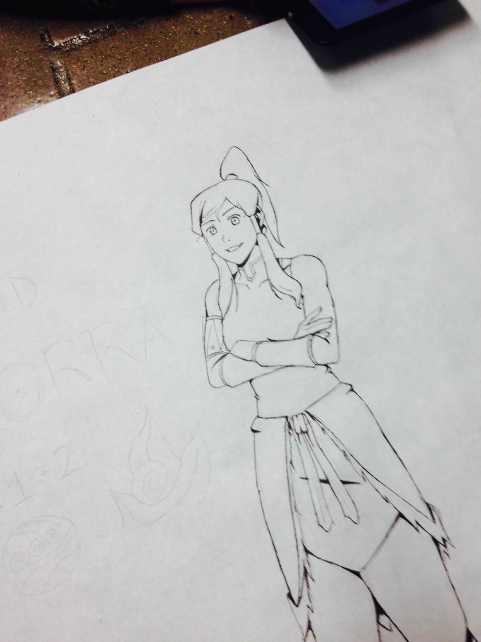 sherbies:  im helping my friends make a poster for an lok weekly viewing party for