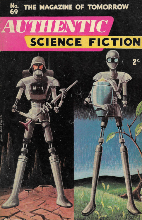 Authentic Science Fiction Issue No. 69 (1956).From a second-hand book shop.