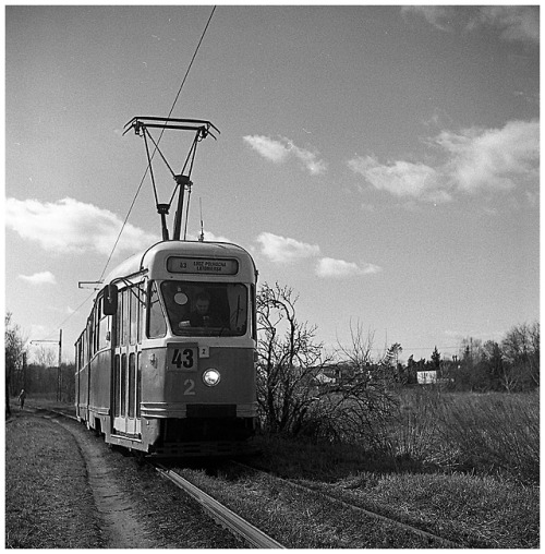 tramway 43, after 90 years, this story ends, one of the longest tram lines in Poland and the most pi