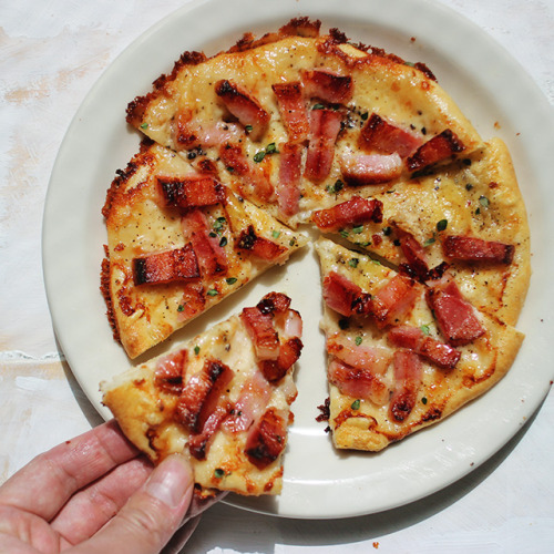 higuccini:  Bacon Pizza 