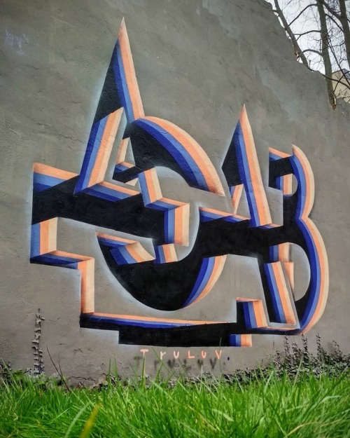 ACAB (All Colours Are Beautiful / All Cops Are Bastards) in Amsterdam, painted by @bondtruluv