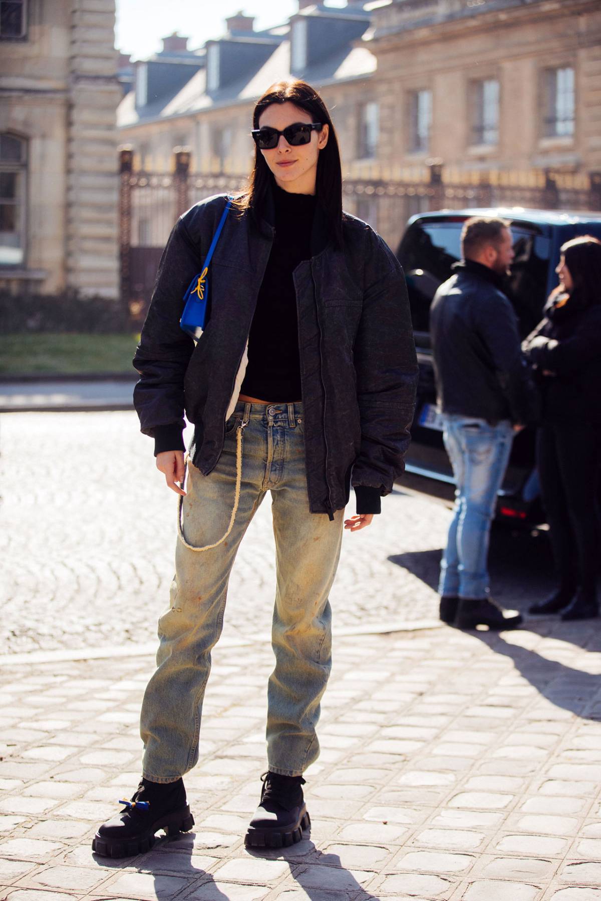 Minimalist Style - Vittoria Ceretti Street Style at Paris Fashion...