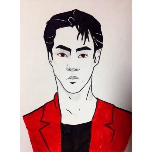 Oh Sehun as Dazzle Novak from &ldquo;Moonbeam City&rdquo;. Just because they are too similar and MBC