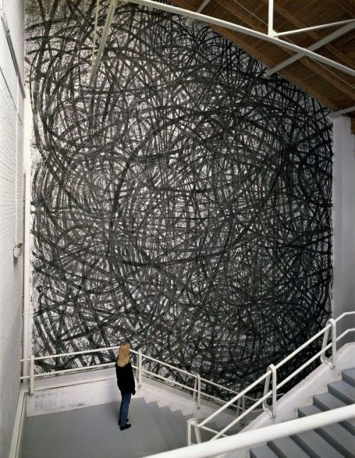 anitaleocadia:  Otto Zitko - Cheim & Read, New York, 2000 - The Red Gate, S.M.A.K. Stedelijk Museum voor Actuele Kunst, Ghent, 1996 