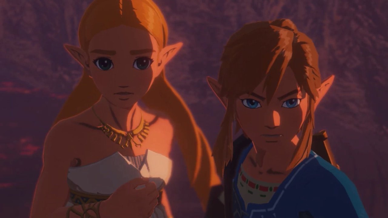 Zelda - BotW - Zelda & Link