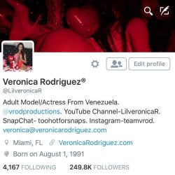 #follow #me on #Twitter Sigueme en #twitter- LilveronicaR by teamvrod