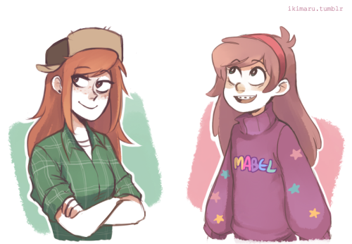 ikimaru:some Gravity Falls people c: also a deer!Dipper