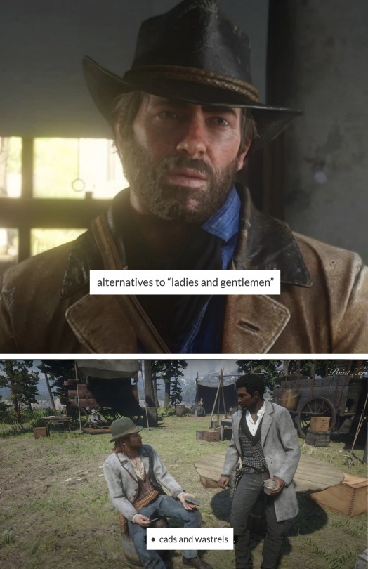 RDR2 + Alternatives To Ladies And Gentlemen