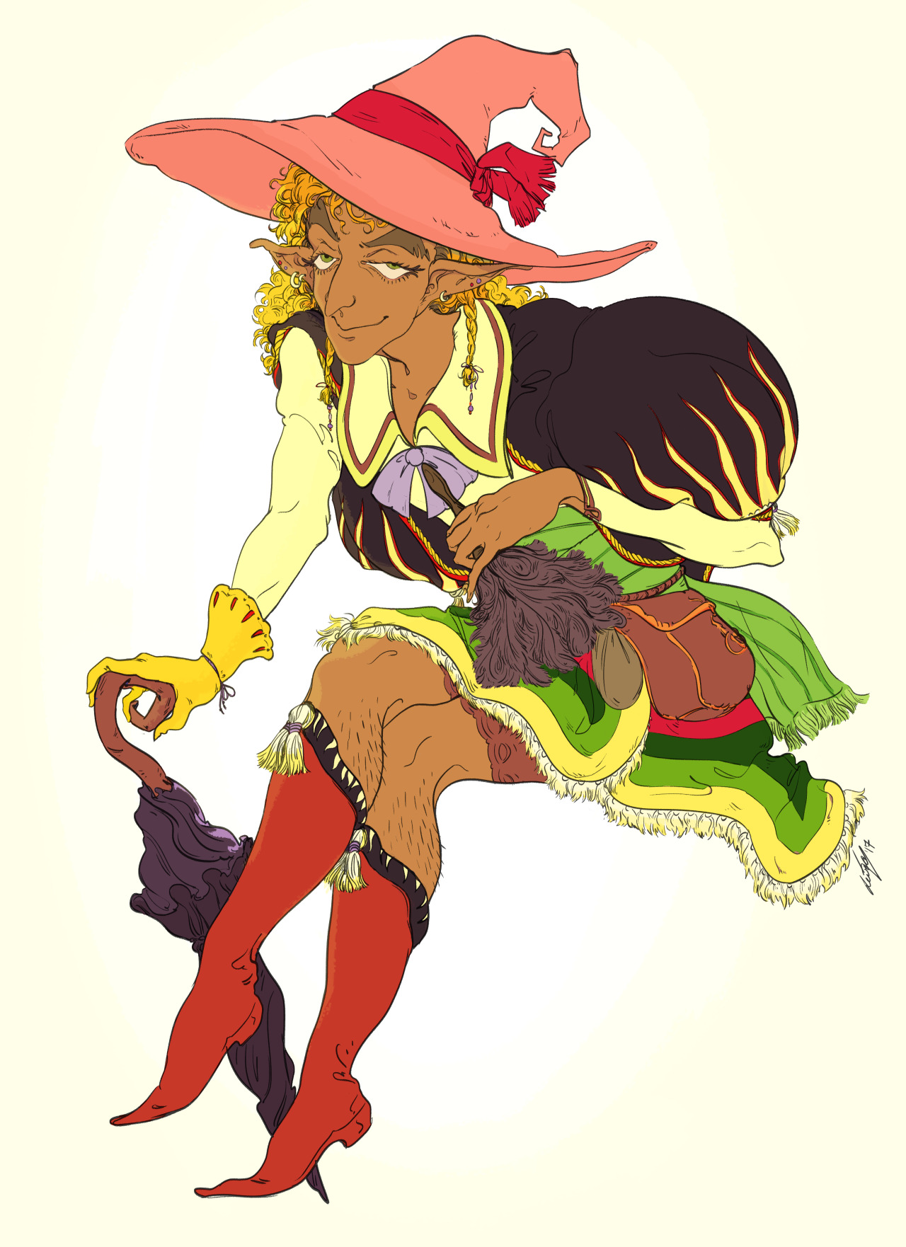 leirazamzam: Finally finished! The flip wizard is here! I had way too much fun with