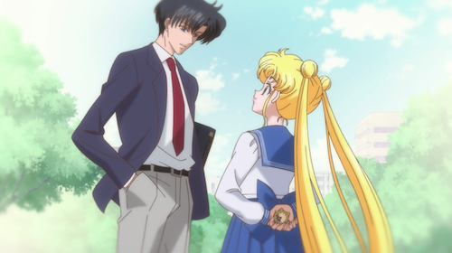 sailormoonblue:Mamoru and Usagi