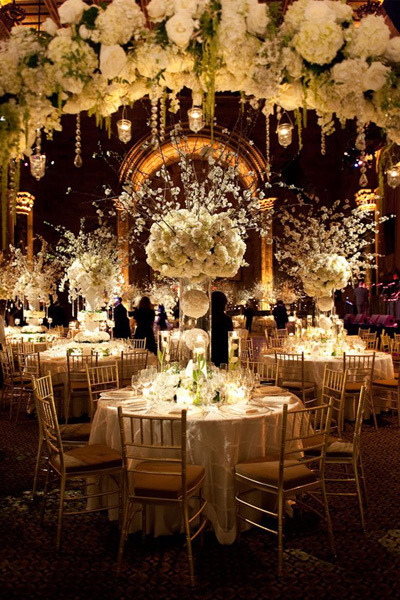 Manzanita wedding tree centerpiece